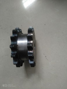 6分12a双驱链轮 节距19.05 10齿11齿12齿到T30齿假双排链轮