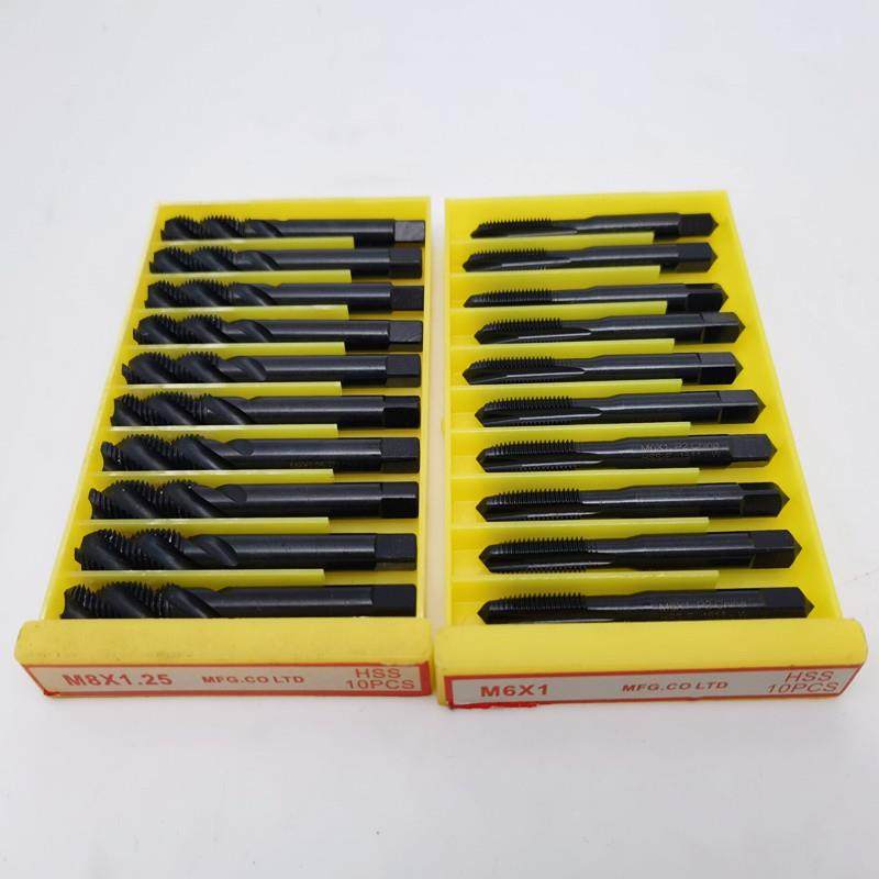 螺旋先端机用丝锥 高速钢黑色加硬丝攻M4M5M6M8M10M12定制,五金/工具,机用丝锥,淘宝优惠券,粉丝福利购,淘宝优惠卷