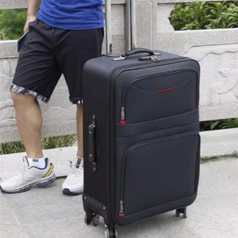 大容量行李箱男结实耐用拉杆箱牛津布万向轮密K码箱女2024新款28