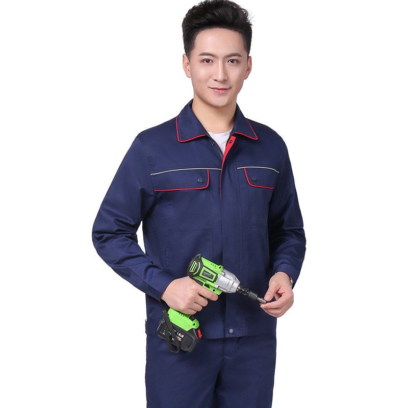 工地装修夏季f工作服套装男物流耐磨工装工程汽修劳保服搬运耐脏