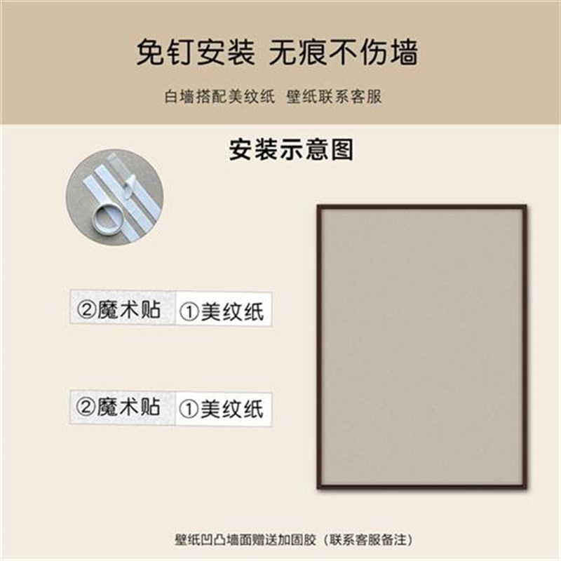 毛毡墙贴照f片挂墙留言背景展示软木板留言板客厅墙面装饰