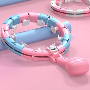 新款欣怡万嘉智能呼啦圈家用懒人电动运动女士不会掉的呼啦圈健身