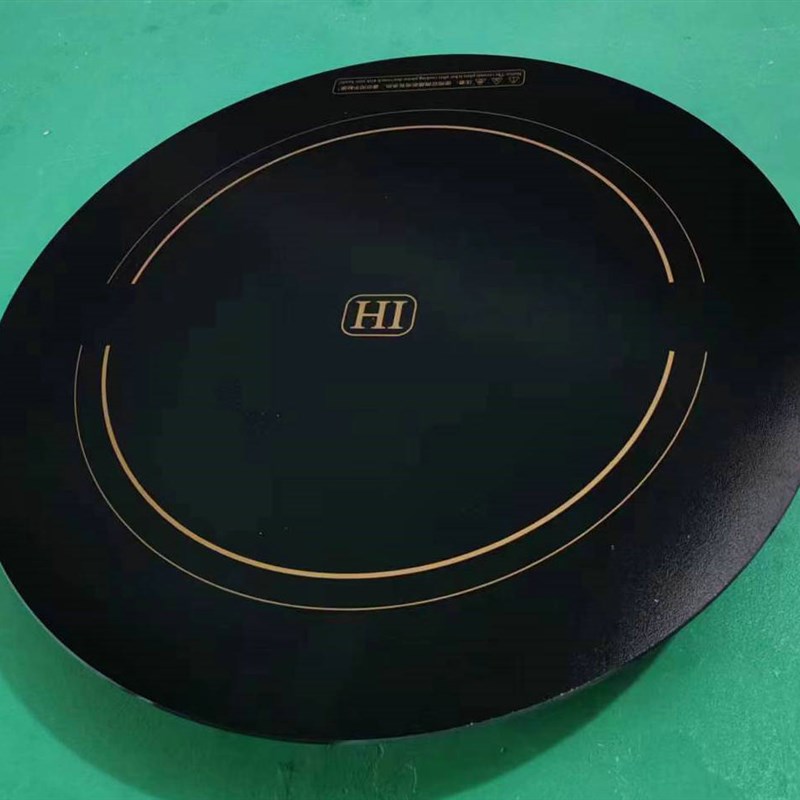 大功率商用电磁维修低汤炉小炒炉400凹微晶锅组件428免抛微晶面板