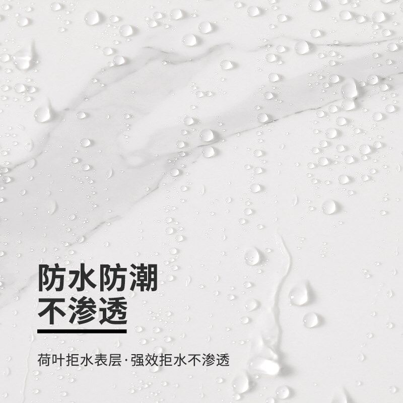 仿瓷砖墙贴墙面遮丑墙板大理石卫生间防水贴纸防潮墙纸自粘铝塑板