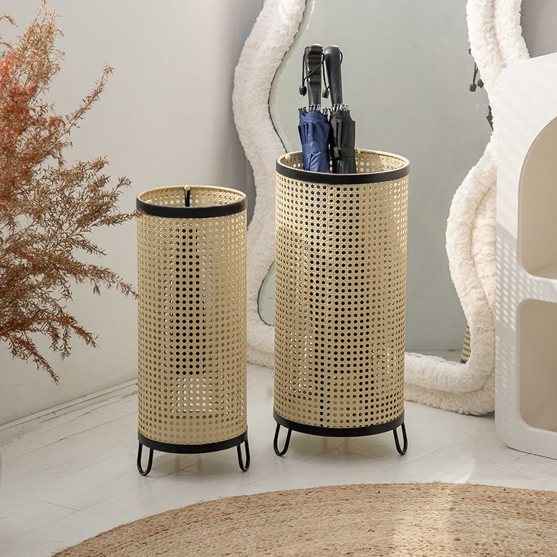 铁艺藤编镂空雨伞收纳架雨伞桶家用放伞架子商用挂伞沥水伞置物架,住宅家具,家用雨伞架,淘宝优惠券,粉丝福利购,淘宝优惠卷