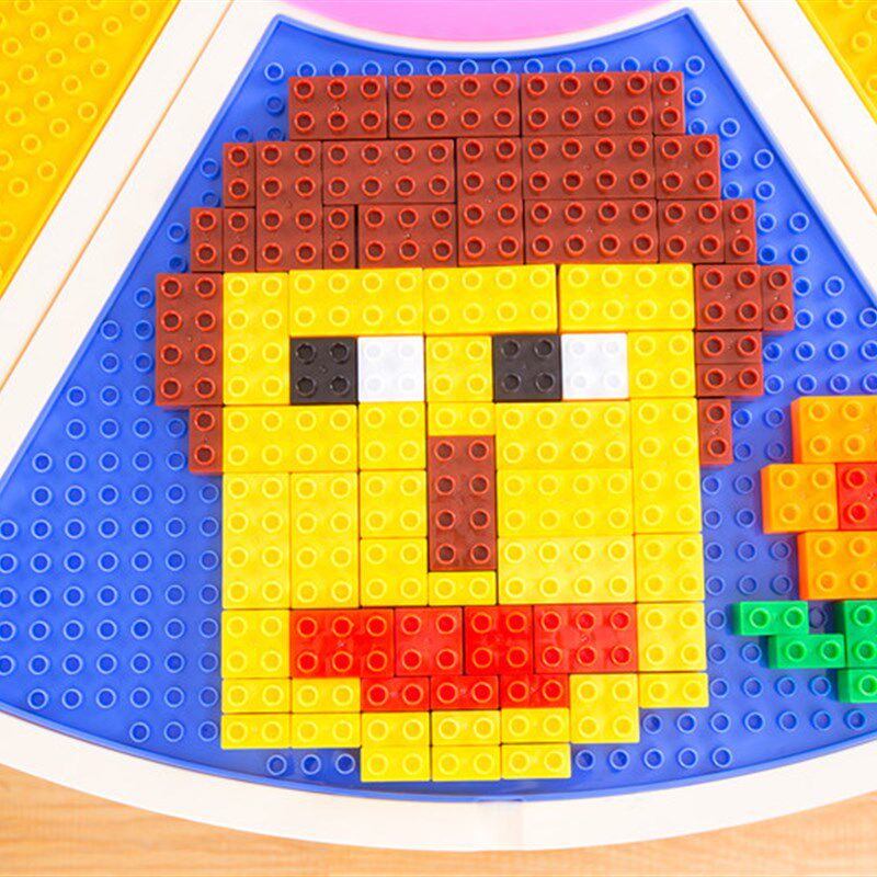 太空玩具套装积木桌益智沙子沙盘多功能小孩沙桌夜市儿童广场摆摊