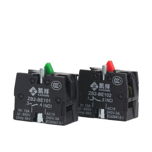 XB2-BE101C一常开XB2-BE102C一常闭触头模块 按钮开关触点ZB2