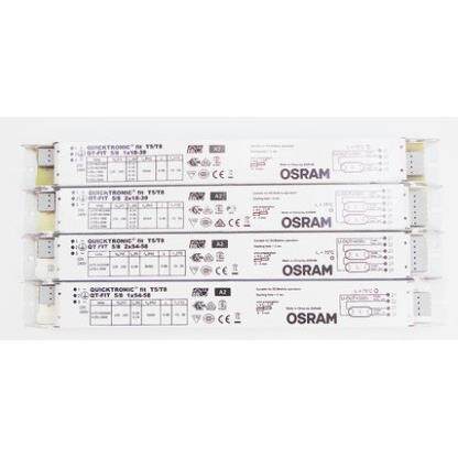 OSRAM电子镇流器QT-FIT 2*54-58W整流器灯管配套T8工业防水