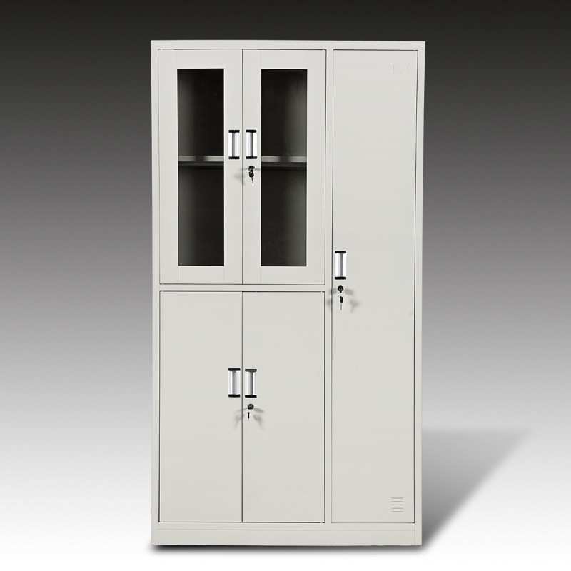 器械更衣柜5门五门文件柜钢制铁皮宿舍员工储物柜办公钢柜收纳