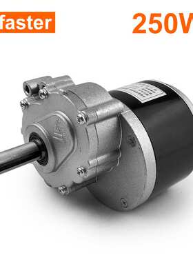 优奈特24V250W电动推车有刷齿轮电机带变速箱120RPM75RPM电机