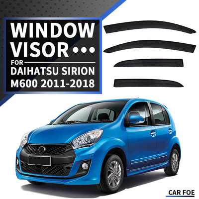 适用于大发Daihatsu Sirion Window visor车窗晴雨挡雨遮阳板雨眉