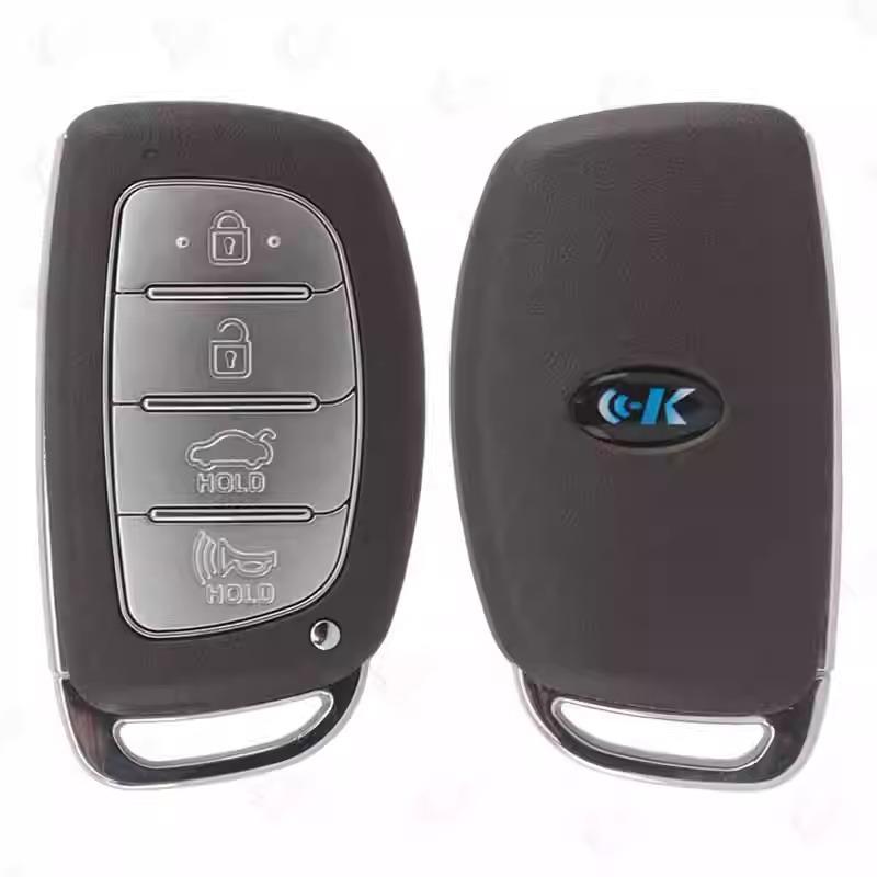 KD ZA33-4键新现代智能子机钥匙适用新 IX35途胜名图生成遥控钥匙