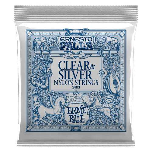 Ernie Ball ERNESTO PALLA 2403 2406 2409 黑色尼龙古典吉他琴弦