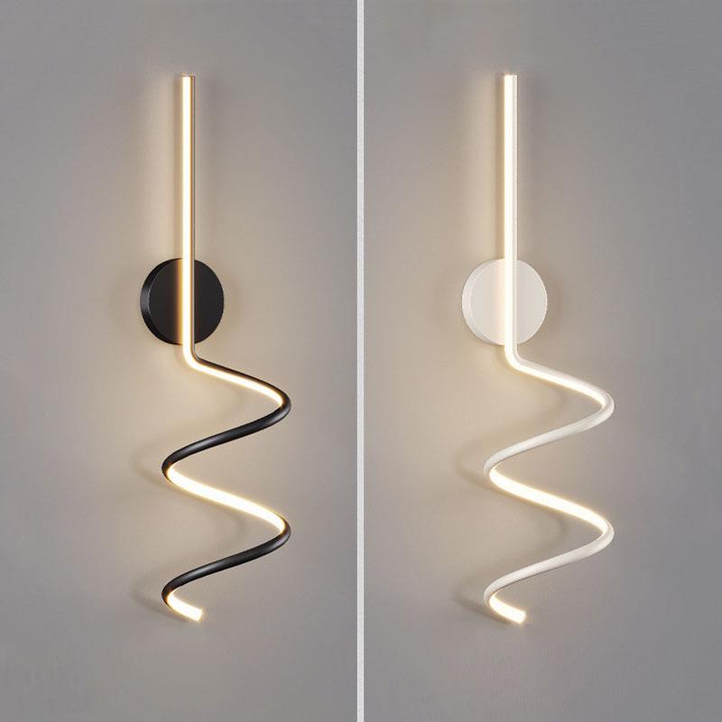 创意螺丝壁灯北欧卧室床头个性过道走廊简约现代设计师客厅背景灯