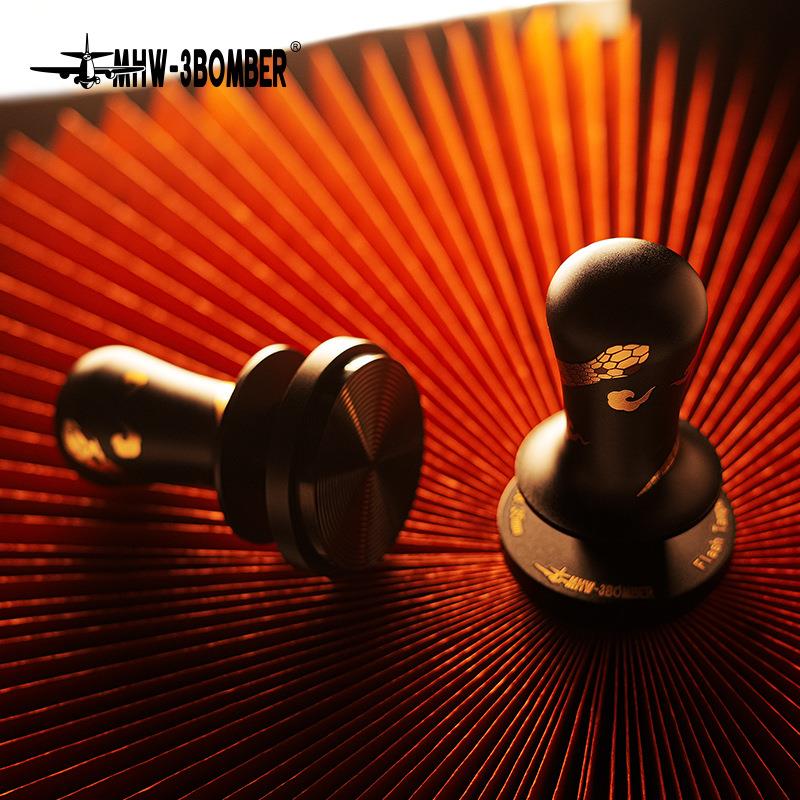 【蛇年限定】MHW轰炸机闪击恒力压粉锤2.0咖啡压粉器弹力粉锤58mm