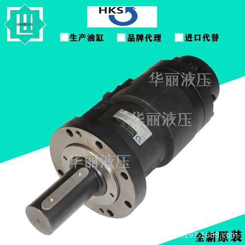 德国汉神 HKS工程螺旋油缸 DA-H 100 182+-10,SVZ S411摆动液压缸