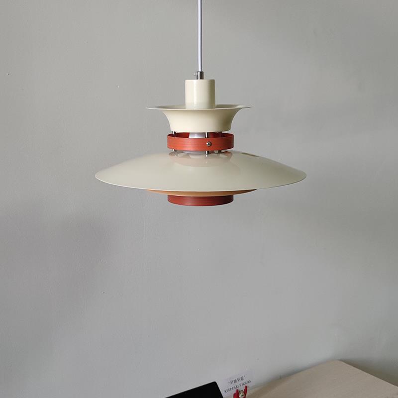 日式Mercero PH5餐厅吊灯复古胡桃木色北欧丹麦中古vintage餐桌灯