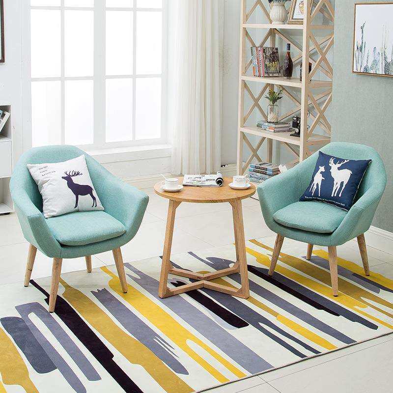 布艺单人沙发椅子 阳台休闲椅卧室客厅沙发现代北欧简约时尚创意,电子元器件市场,其它元器件,淘宝优惠券,粉丝福利购,淘宝优惠卷