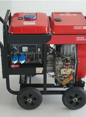 力创小型汽油机发动机柴油发电机组3kw4kw5kw6kw7kw开架铜电机