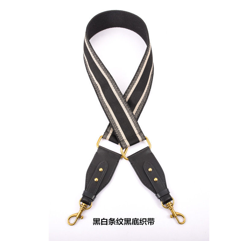 马鞍包宽包带配件斜跨新款帆布宽肩带替换单肩斜挎牛Y皮包带子单