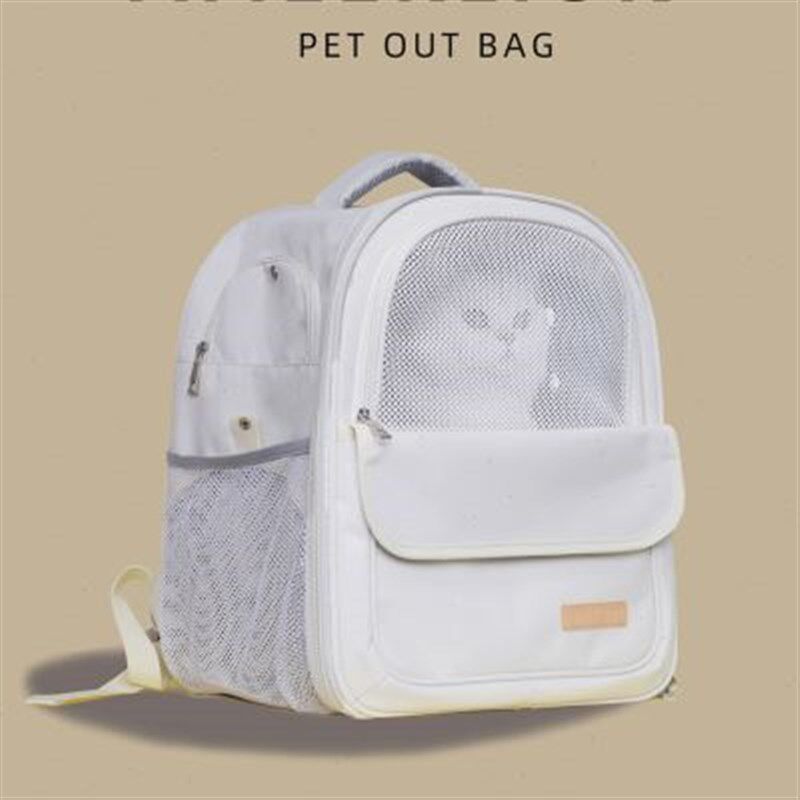 猫包外出便携宠物背包透气书包双肩大容量狗狗携带包冬季太空舱