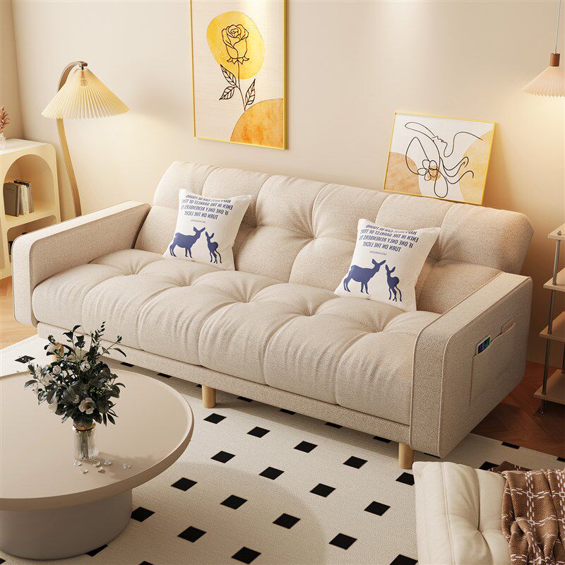 沙发床可折叠两用2025新款小户型客厅一体直排沙发单人沙发多功能,住宅家具,沙发床,淘宝优惠券,粉丝福利购,淘宝优惠卷