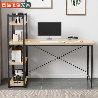 1.2m Desktop computer desk with shelf    Foreign trade table