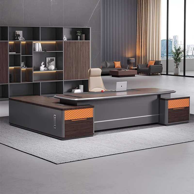 轻奢老板桌办公桌简约现代董事长总裁桌烤漆大班台办公室桌椅组合,模玩/动漫/周边/娃圈三坑/桌游,模型制作工具/辅料耗材,淘宝优惠券,粉丝福利购,淘宝优惠卷