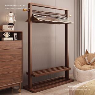 实木家用衣架衣帽架楠竹移动落地客厅卧室简约中式民宿衣服置物挂