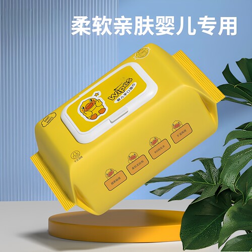 加厚亲肤婴儿手口湿巾家庭装