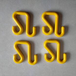 Hastings斗臂车车斗吊钩10-118绝缘挂钩耐高温黄色临时电缆挂钩