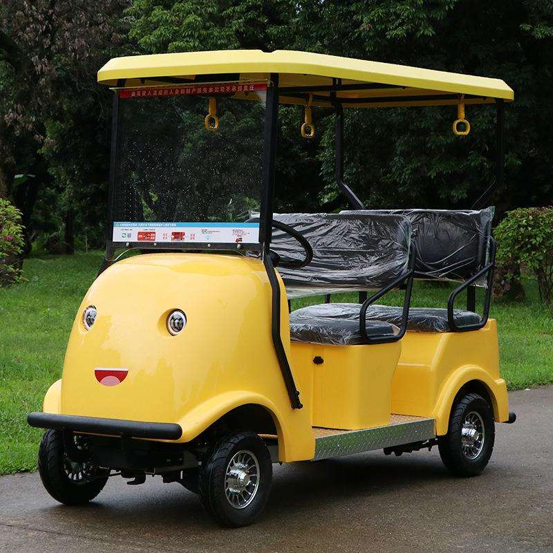 卓越EXCAR共享扫码观光车园区4座游览车代步车景区四轮电动观光车