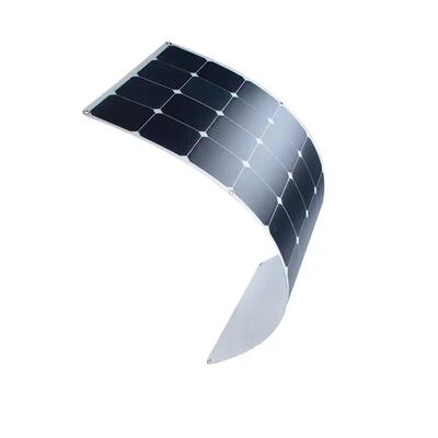 sunpower充电光伏板 防水太阳能半柔性板 车顶太阳能电池发电板