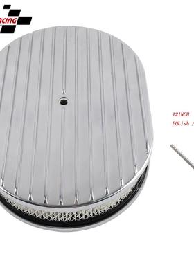 跨境热销 12inch椭圆形全翅片铝空气净化器适用雪佛兰福特Hot Rod