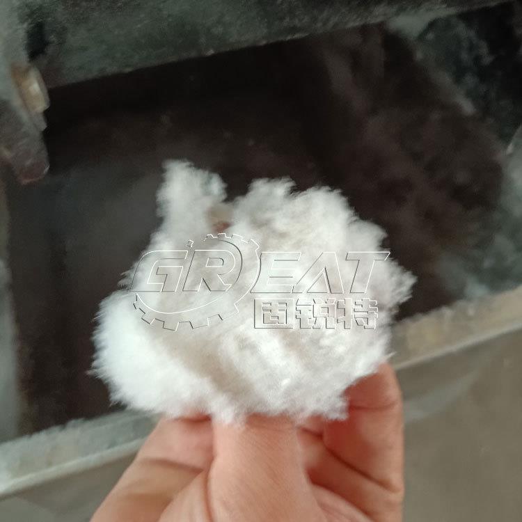 丝绵纤维切碎机 棉花棉套粉碎机 蚕丝纤维短切机