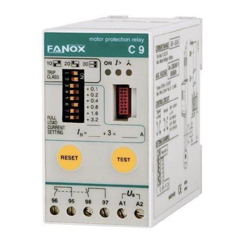 西班牙FANOX 继电器等,紧凑和轻便的外壳,预防性维护和成本节约