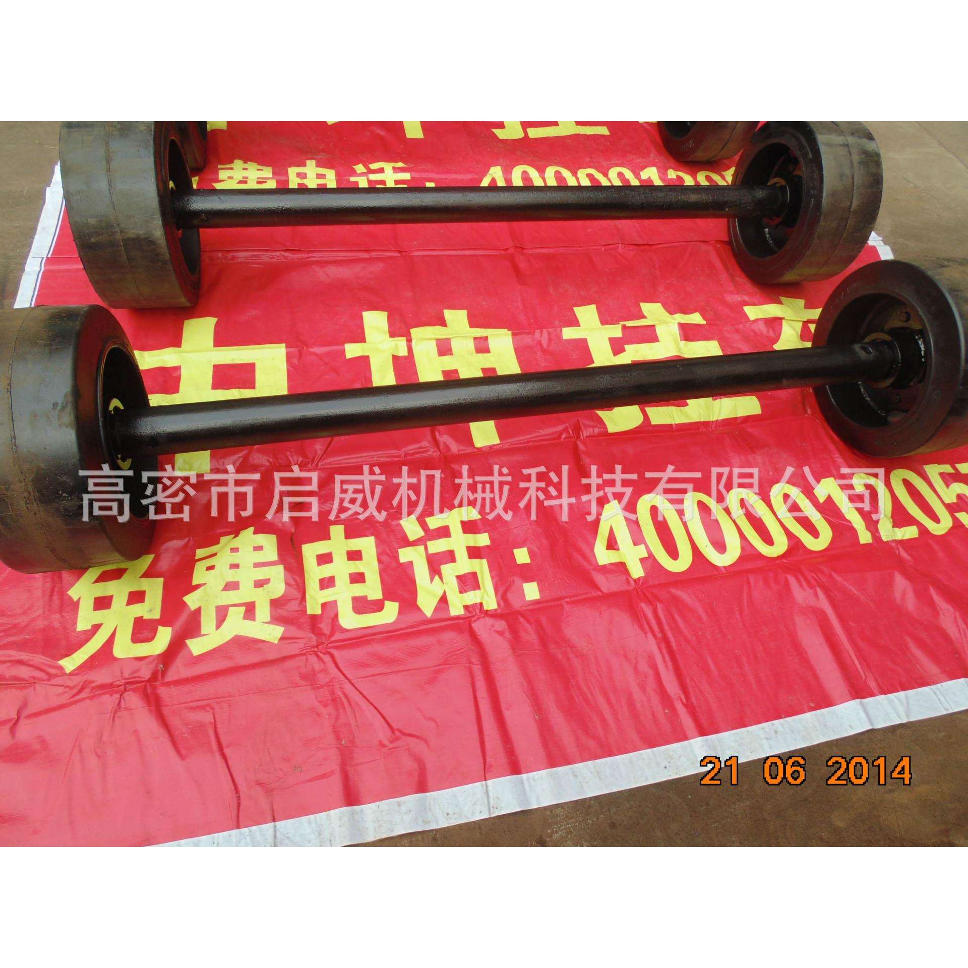 平板拖车专用实心胎 拖车配件 农用挂车转盘厂家供应