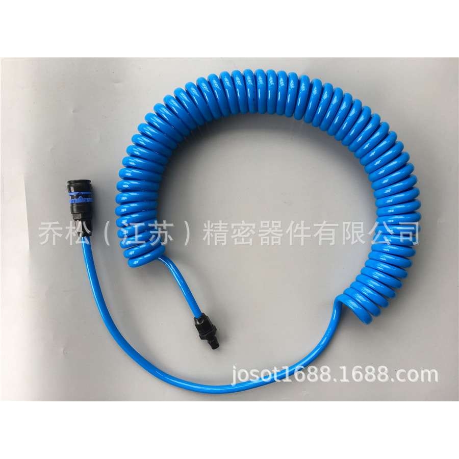 JOSOT高品质PU线圈软管 伸缩管 PU气管 聚氨酯螺旋管 T-1005J