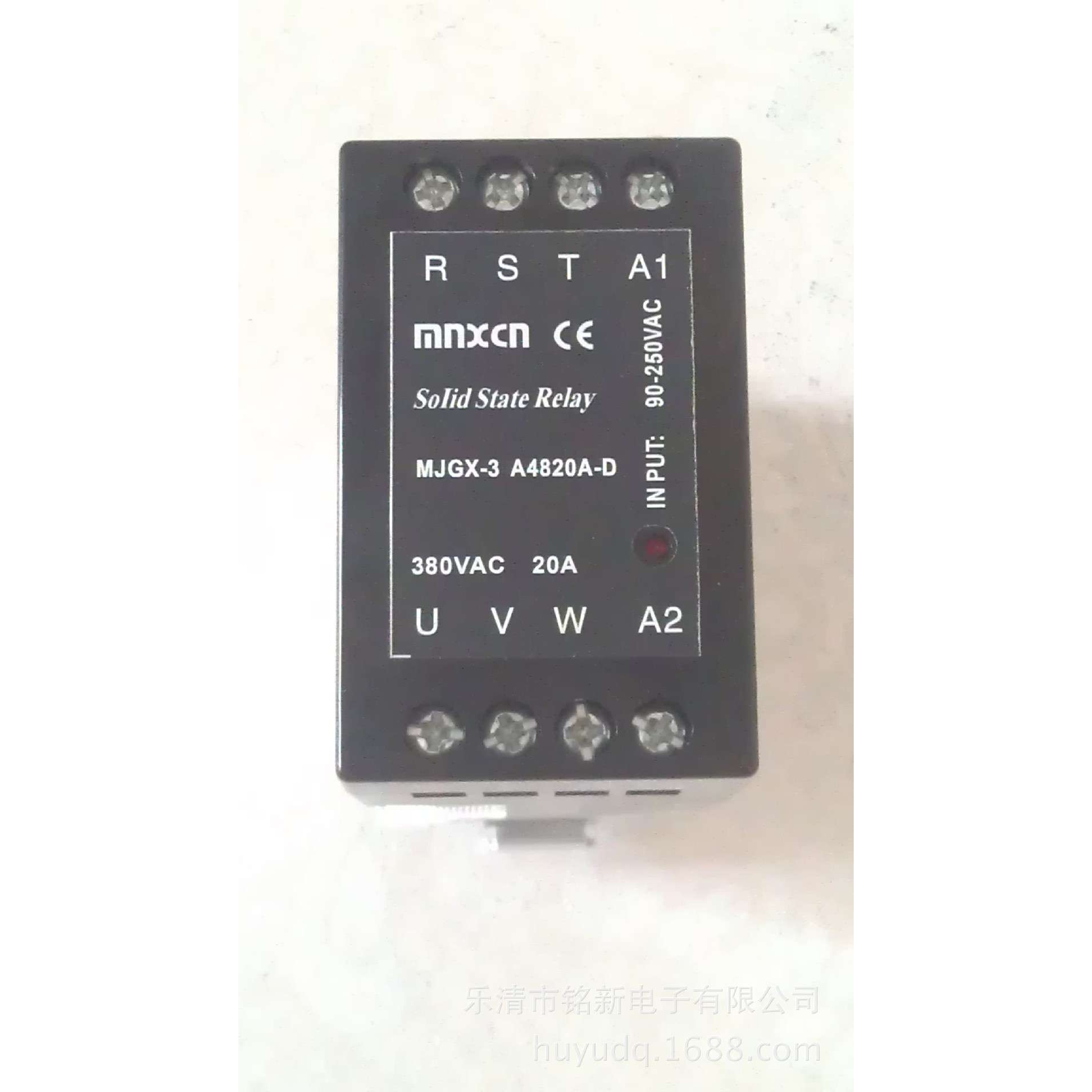 厂家直供MJGX-3A4820A-D无触点接触器 导轨型固态继电器工业