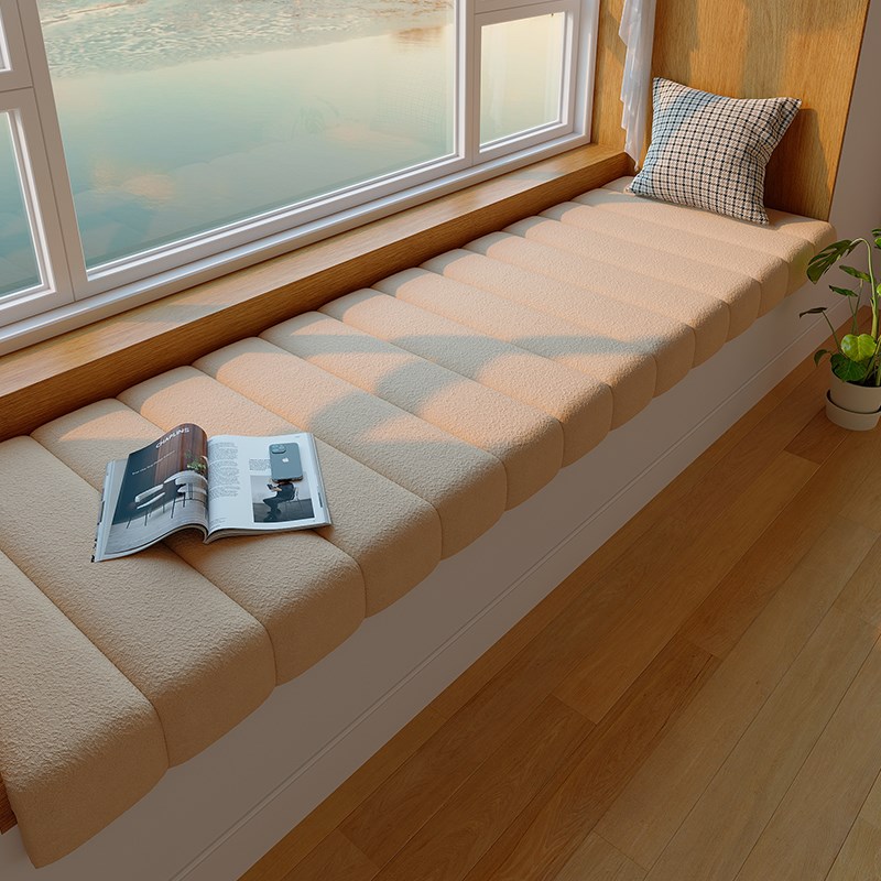 耐暴晒飘窗垫窗台垫子四季通用202D5新款可拆洗阳台卧室软坐垫定