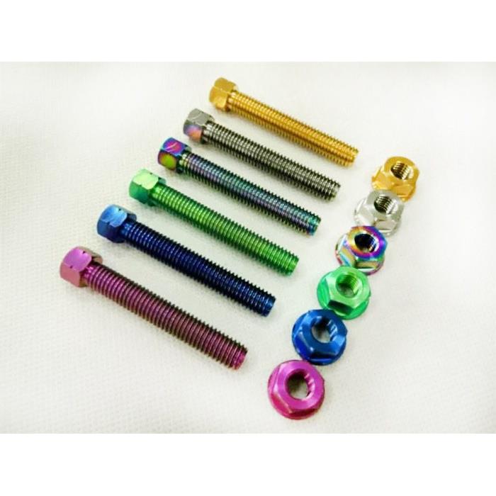 CQR华阳T4泰坦MX6越野车OTOM改装钛合金千斤螺丝M8/M10平叉调节器