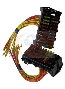 适用PC60-7/120-6/200-5-6/400-7挖掘机保险丝盒总成08041-01000