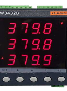 青智仪器 ZW3414\B\D\3415B\3430B\3431B\3432B/BT 功率表盘装表