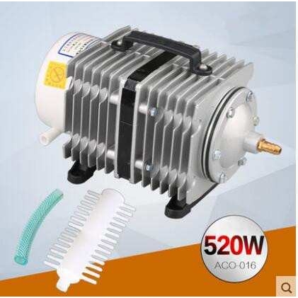 森森渔亭牌 电磁式空气压缩机 ACO-016 增氧泵  520w充气泵
