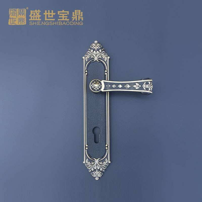 室内门锁卧室家用木门执手锁GL505G05黑青古铜锁轻奢轻奢门锁