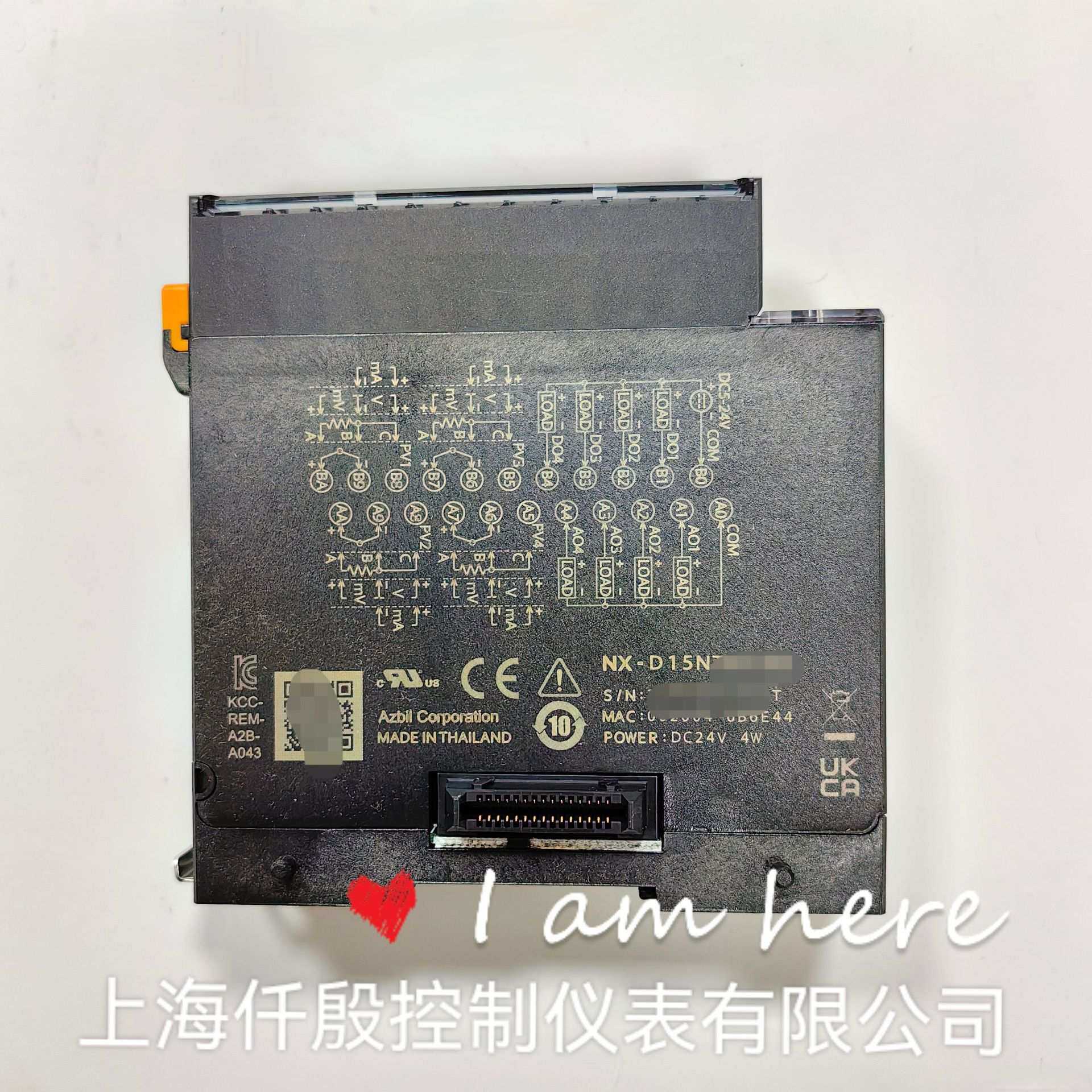 温控模块NX-D15NT4T10 Azbil阿自倍尔4通道调节器