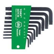 2020库存德国威汉·363 H星型六角短扳手06375