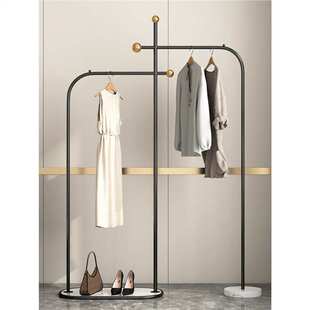 旋转衣帽架卧室落地家用转角挂衣架房间客厅不占空间衣服挂架高级