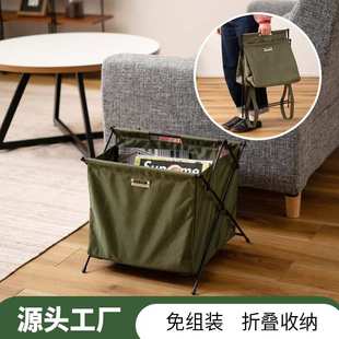 惠实舍居折叠手提脏衣篮双格浴室换洗衣服收纳篮多功能杂物储物篮