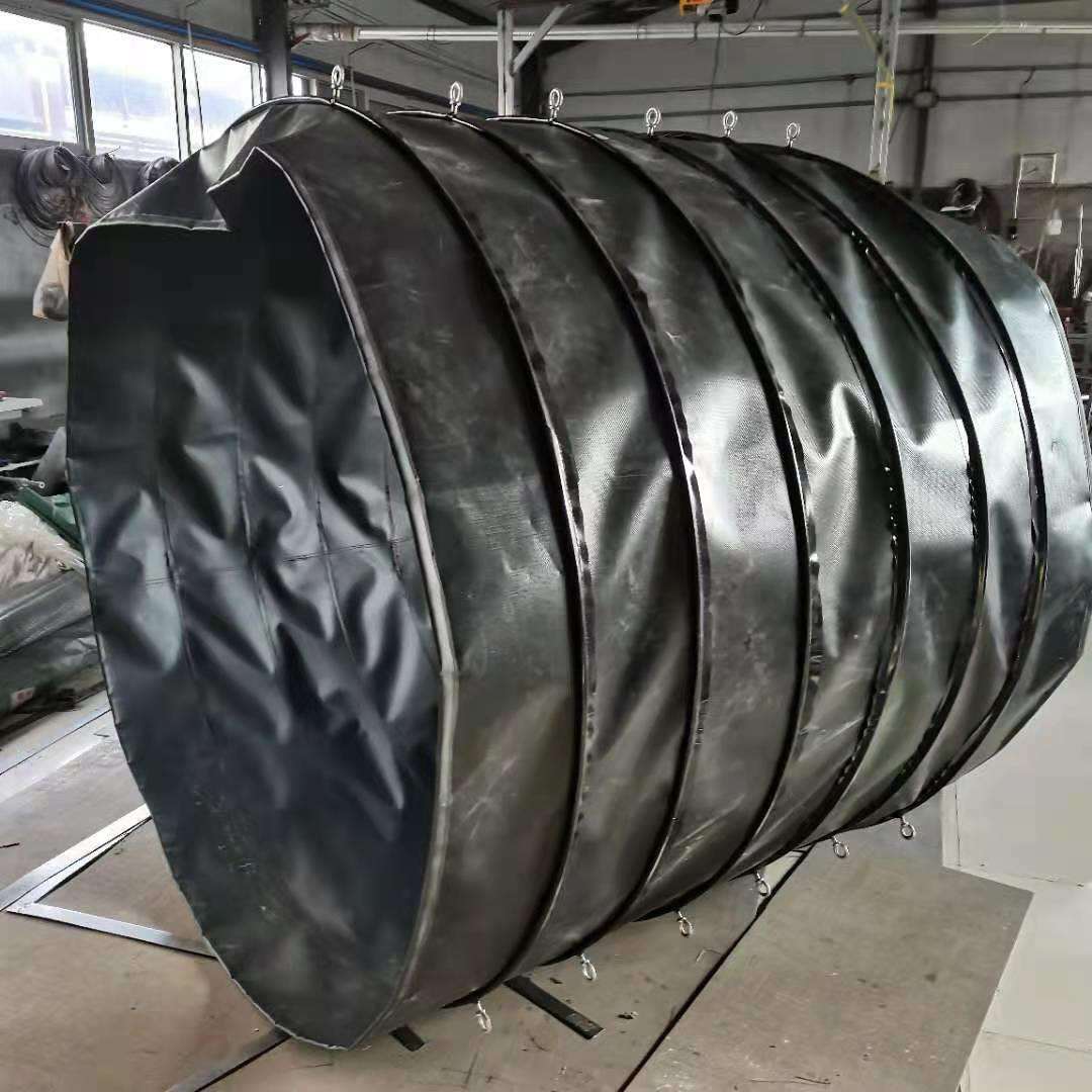 常州耐 磨除尘风机通风软连接生产厂家 耐温风管软连接